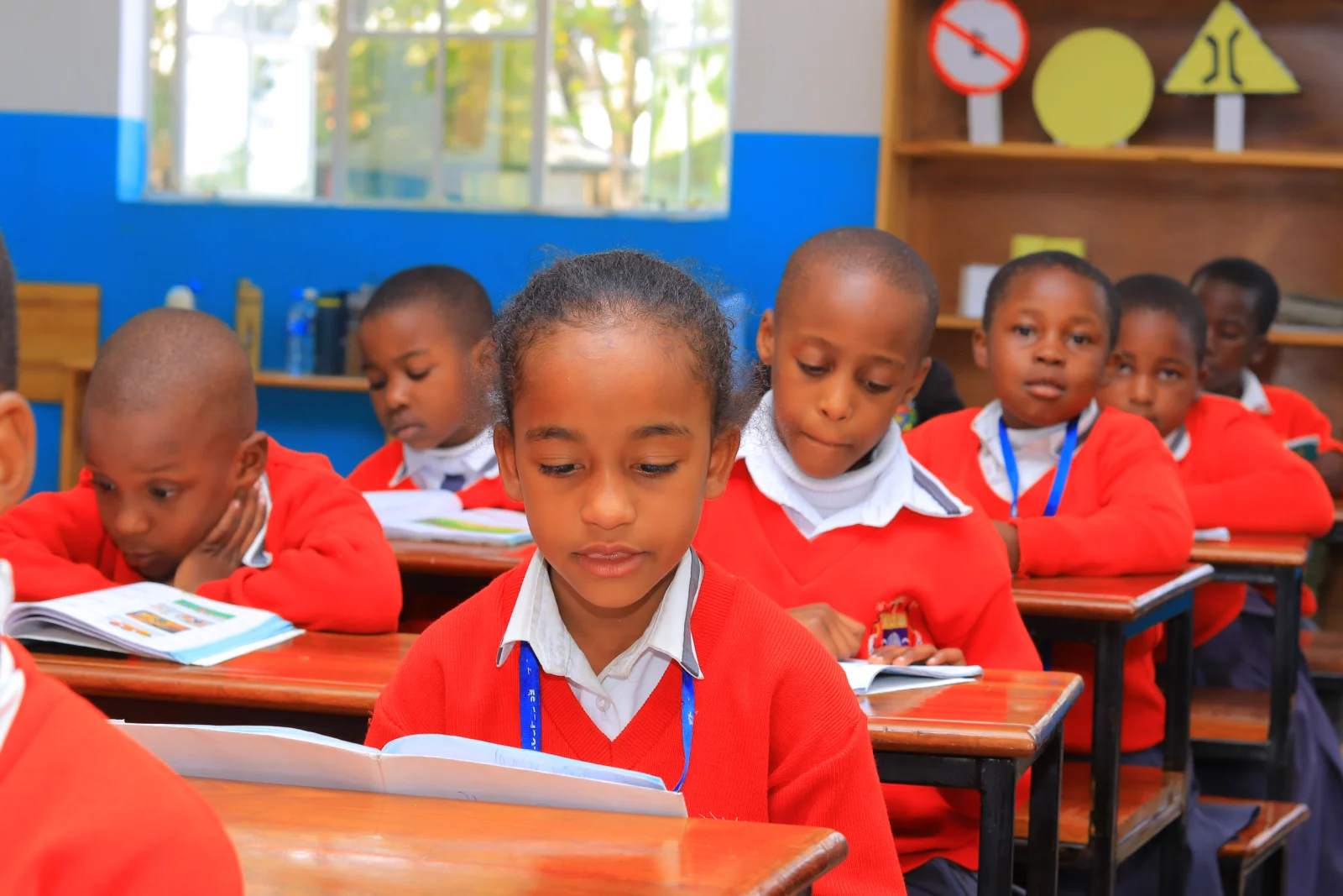 Classroom learning photograph.